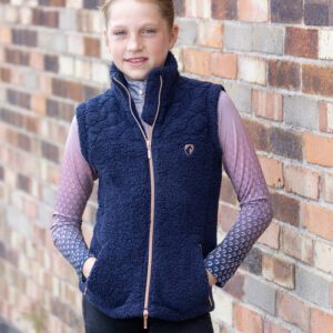 Hy Equestrian Teddy Fleece Gilet -Elevate Mizs