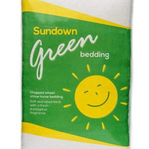 Sundown Green Wheat Straw Bedding 19kg Click & Collect