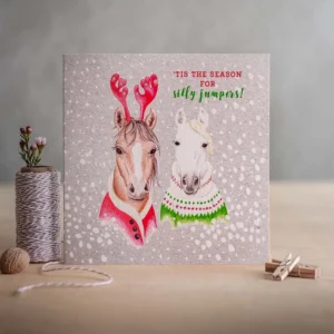 Deckled Edge Christmas Card