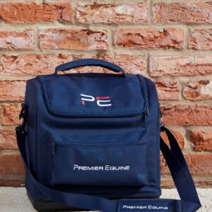 Premier Equine Tall Grooming Bag Navy -PE Team