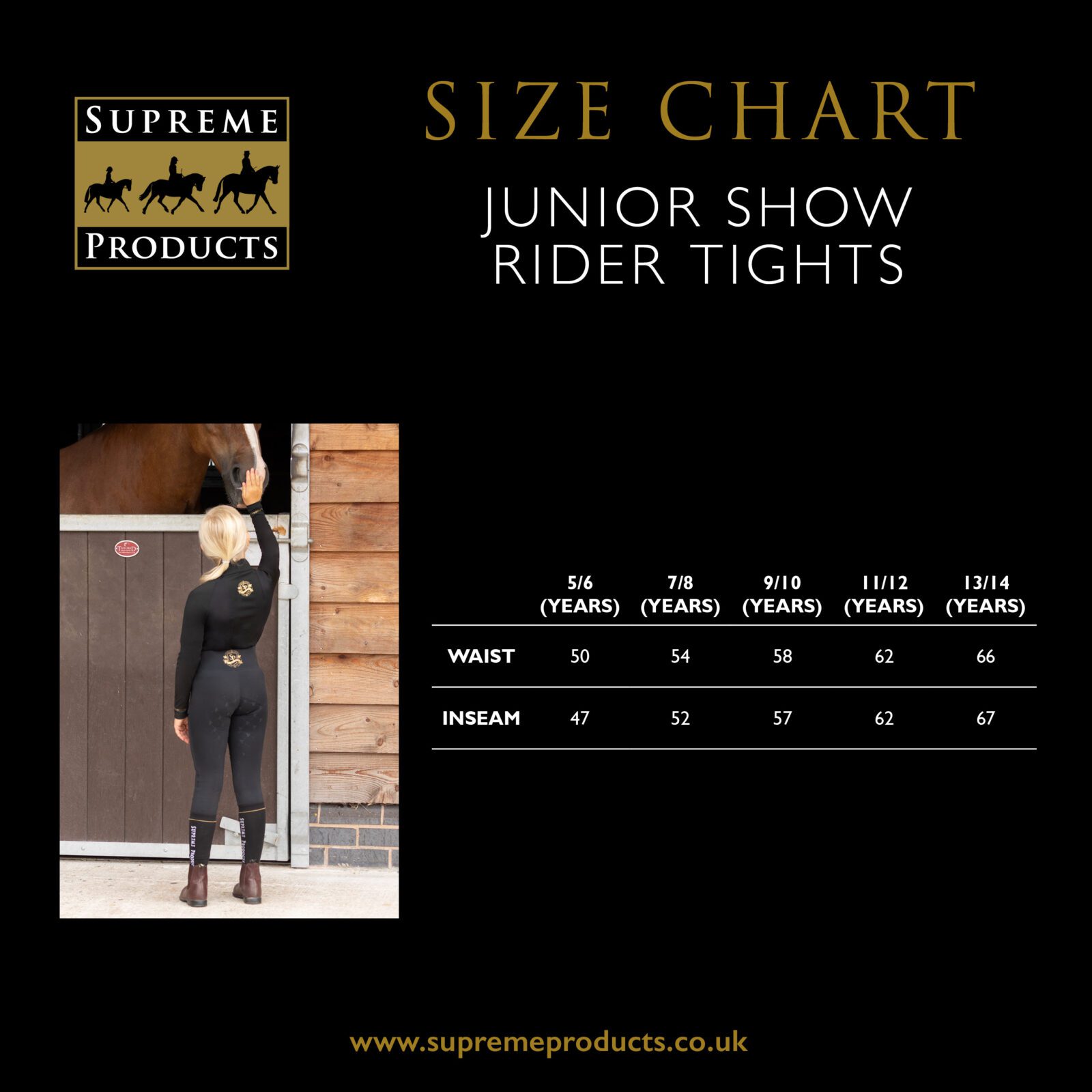 Supreme Products Show Rider Tights -Junior - Image 3