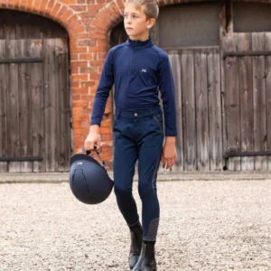 Premier Equine Boys Gel Knee Riding Breeches -Gando 