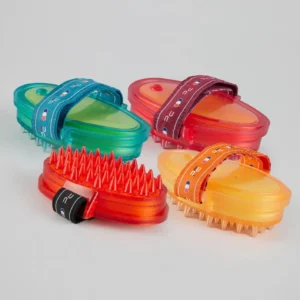 Premier Equine Curry Comb with Integrated Sponge