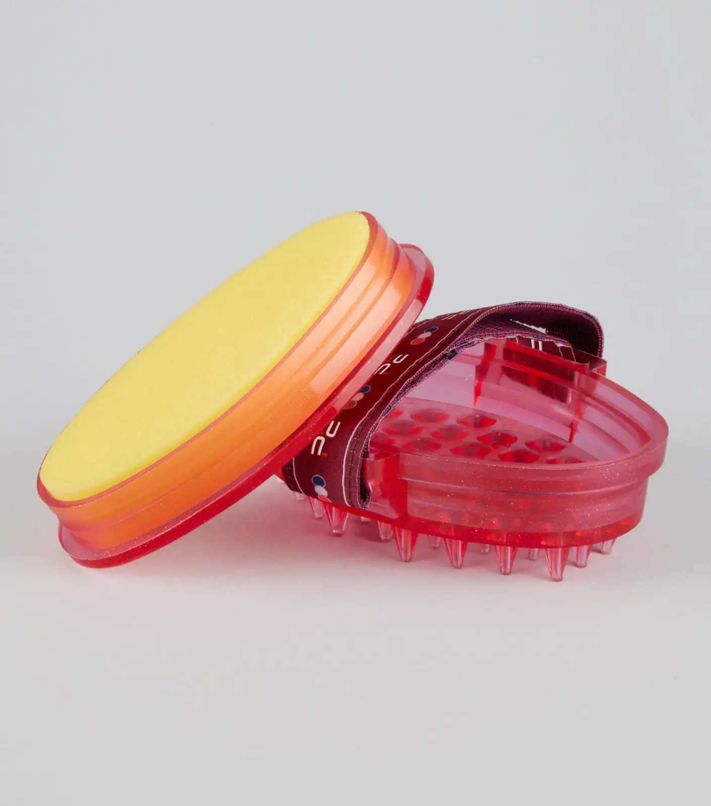 Premier Equine Curry Comb with Integrated Sponge - Image 3