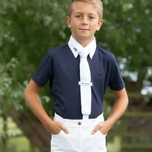 Premier Equine Boy's Short Sleeve Show Shirt -Mini Antonio 