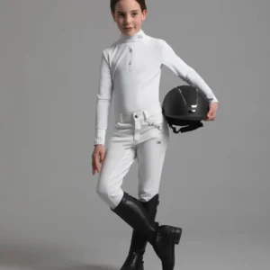 Premier Equine Girls Lycra Show Shirt -Rossini