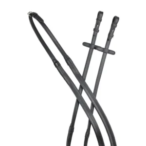 Collegiate ComFiTec Opulux Plain Flat Rubber Reins