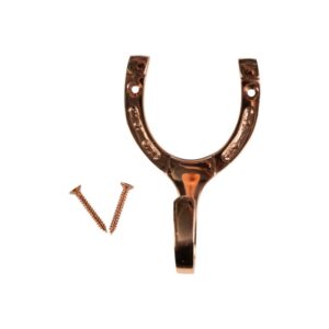 HKM Horseshoe Stablehook Brass