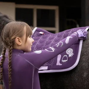 Little Rider Saddle Pad -Giddy Up Gymkhana
