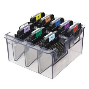 Wahl Stainless Steel Competition Combs in Container