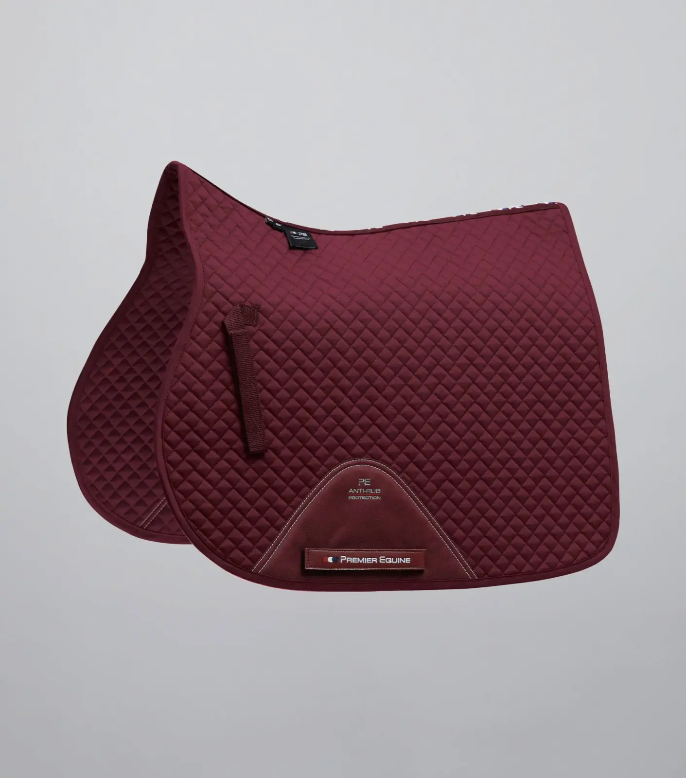 Premier Equine Plain Cotton GP/Jump Square -Pony - Image 2