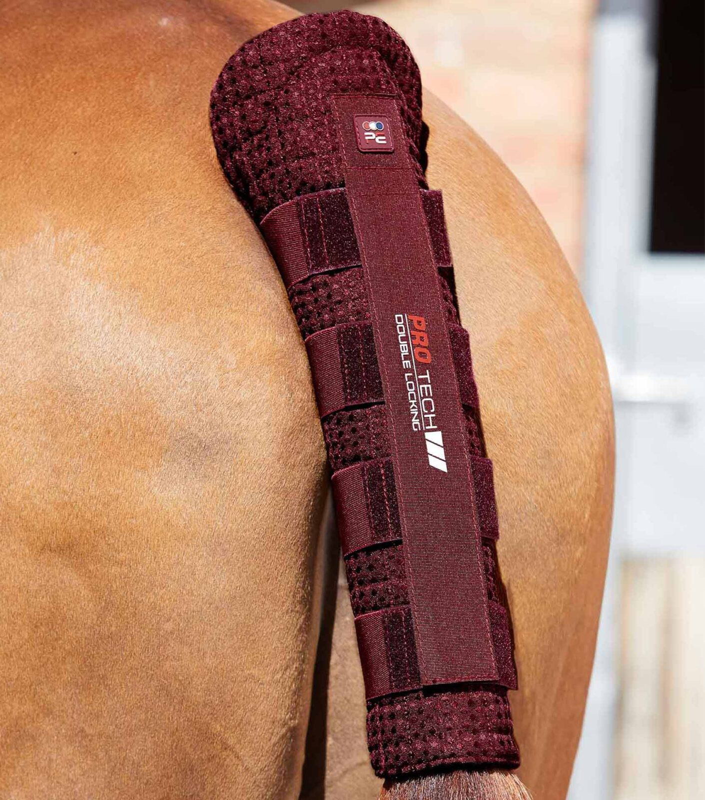 Premier Equine Waffle Quilted Double Locking Tail Guard - Image 2