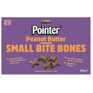 Pointer Small Bite Peanut Butter Flavoured Bones 10kg Click & Collect
