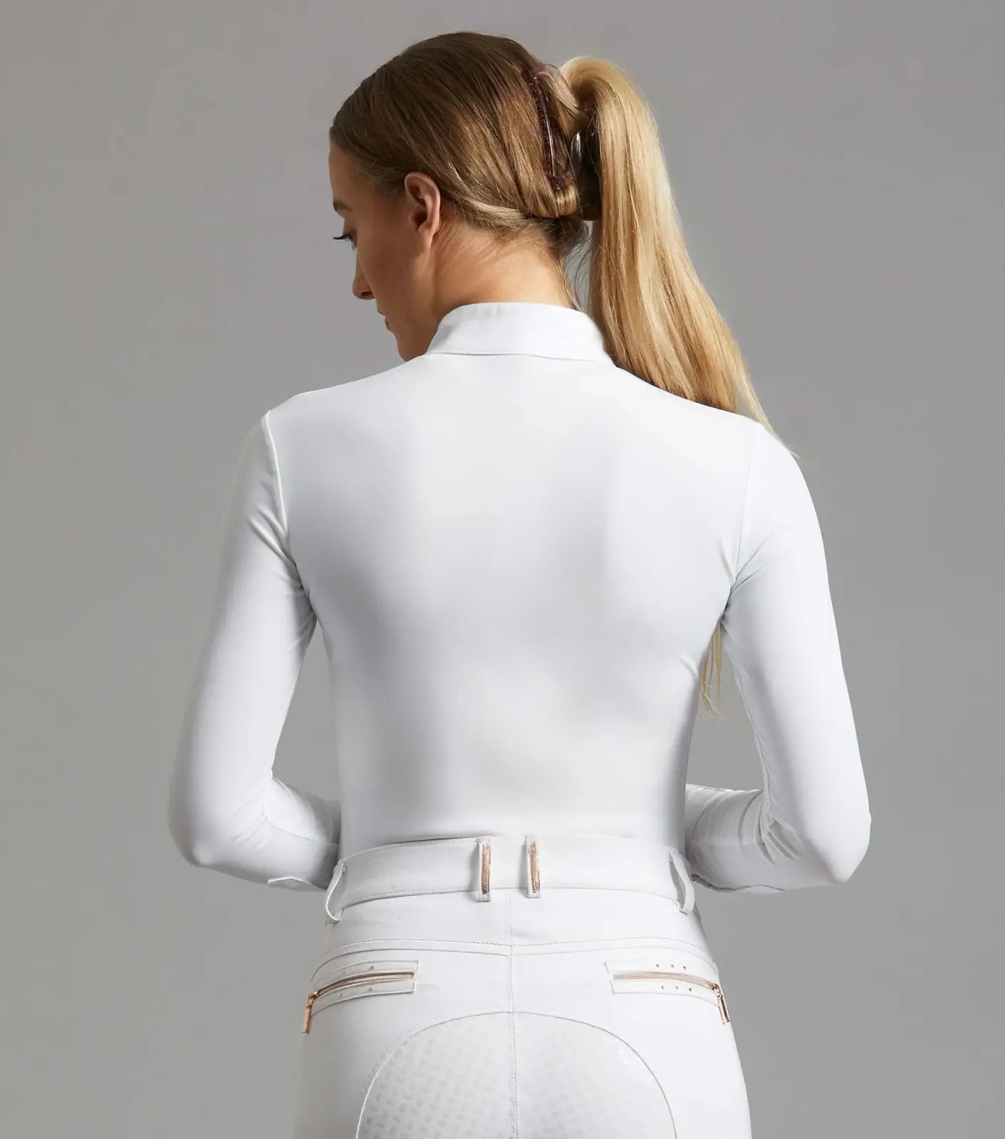 Premier Equine Ladies Lycra Show Shirt -Rossini - Image 7