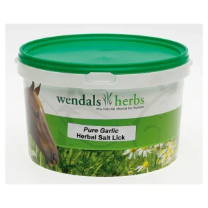 Wendals Pure Garlic Salt Lick 3.5kg