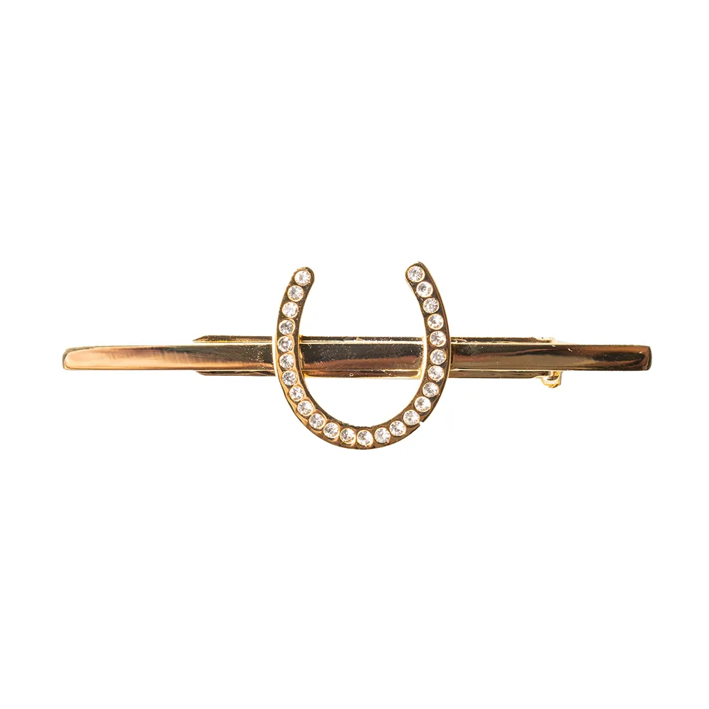 Supreme Products Tie Pin -Glitz & Glam Horse Shoe