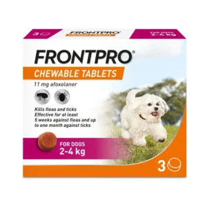 FRONTPRO® Chewable Flea & Tick Tablets