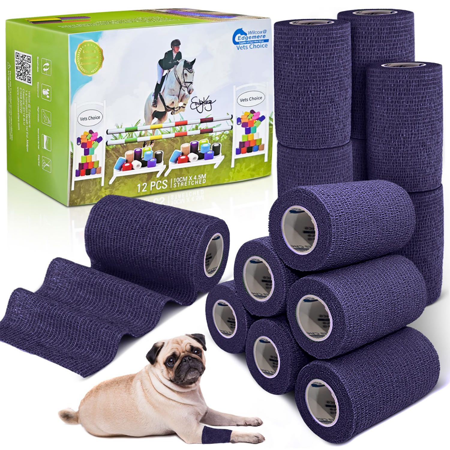 Equimed 10cm Vetwrap -Box of 12 - Image 14