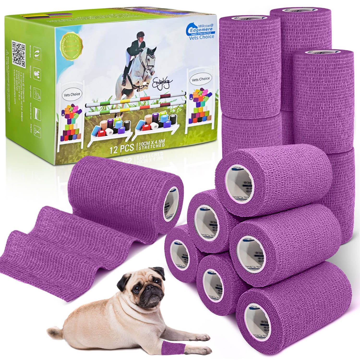 Equimed 10cm Vetwrap -Box of 12 - Image 13