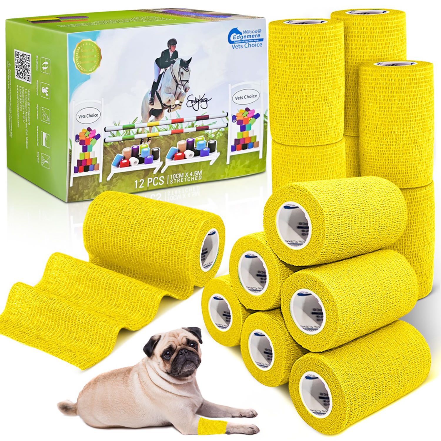 Equimed 10cm Vetwrap -Box of 12 - Image 8