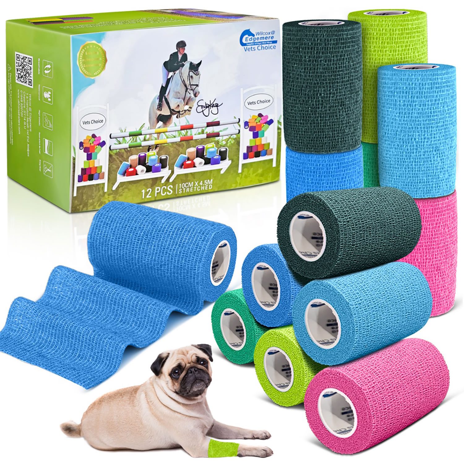 Equimed 10cm Vetwrap -Box of 12 - Image 16
