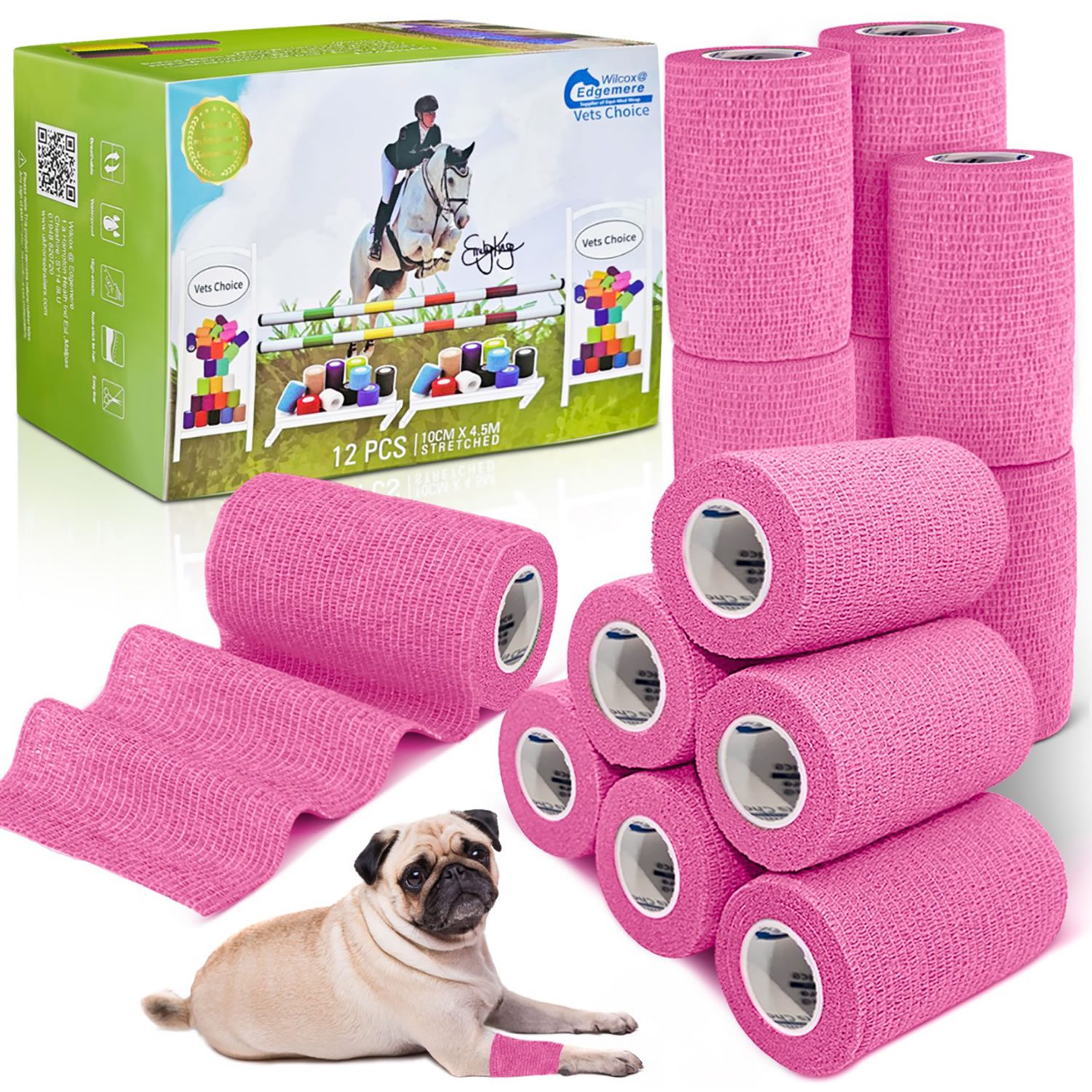 Equimed 10cm Vetwrap -Box of 12 - Image 12