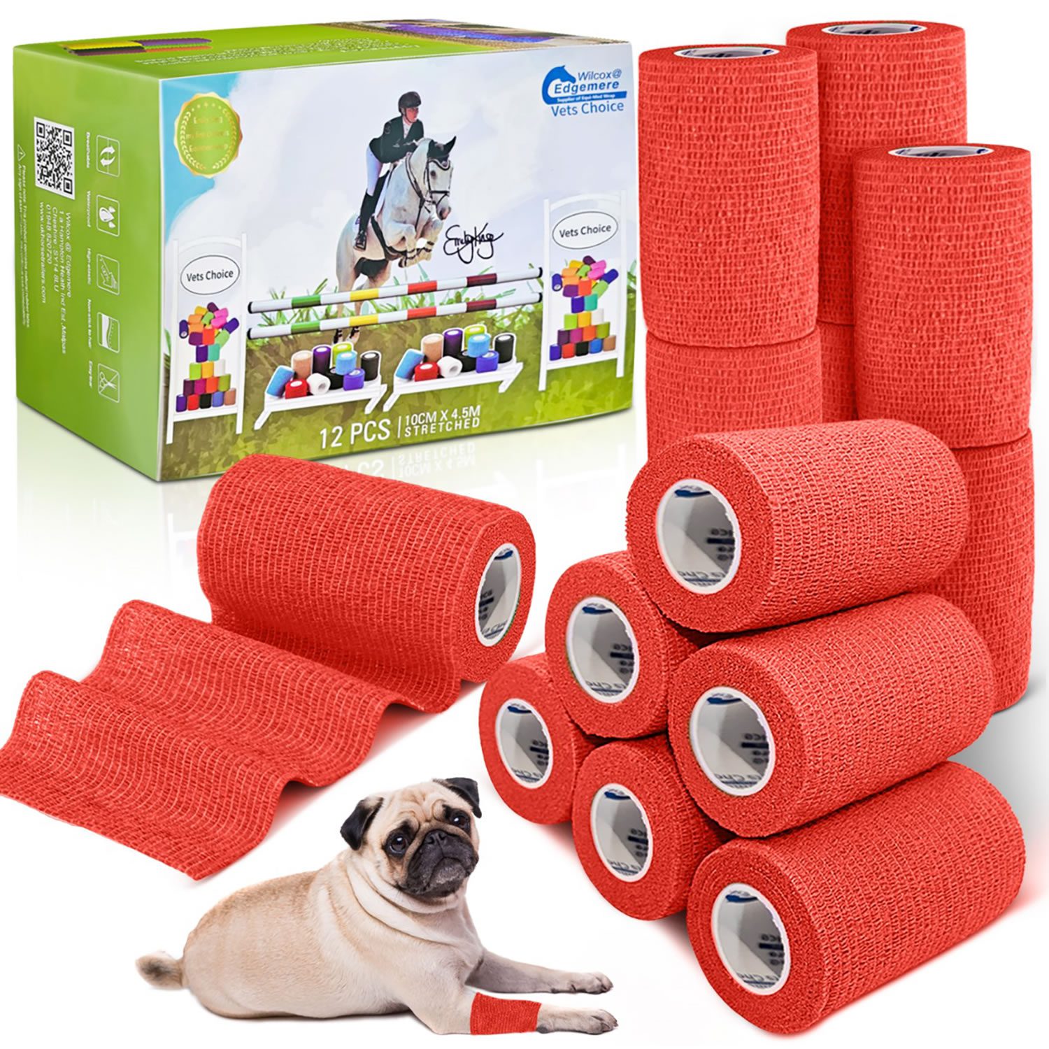 Equimed 10cm Vetwrap -Box of 12 - Image 10
