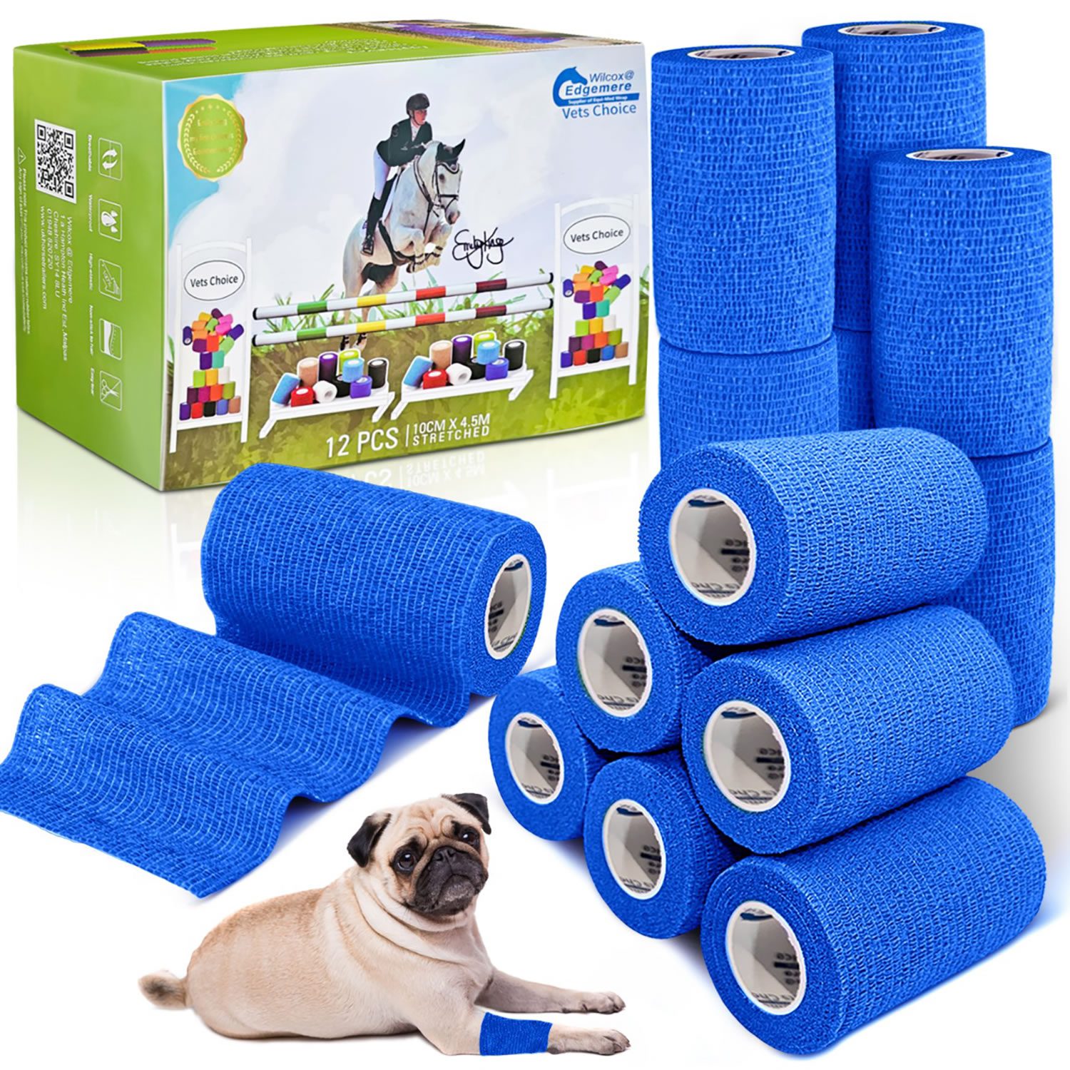 Equimed 10cm Vetwrap -Box of 12 - Image 4