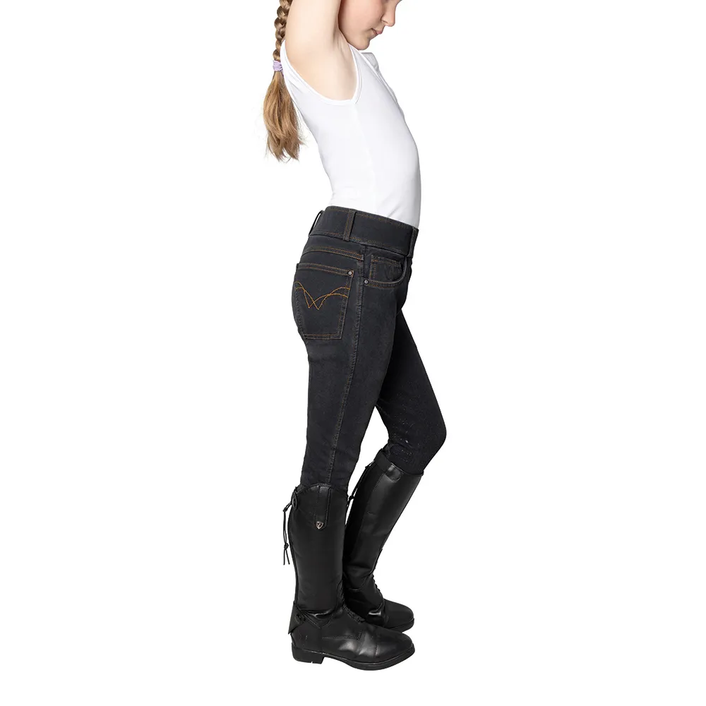 Hy Equestrian Denim Breeches -Elevate Style Mizs