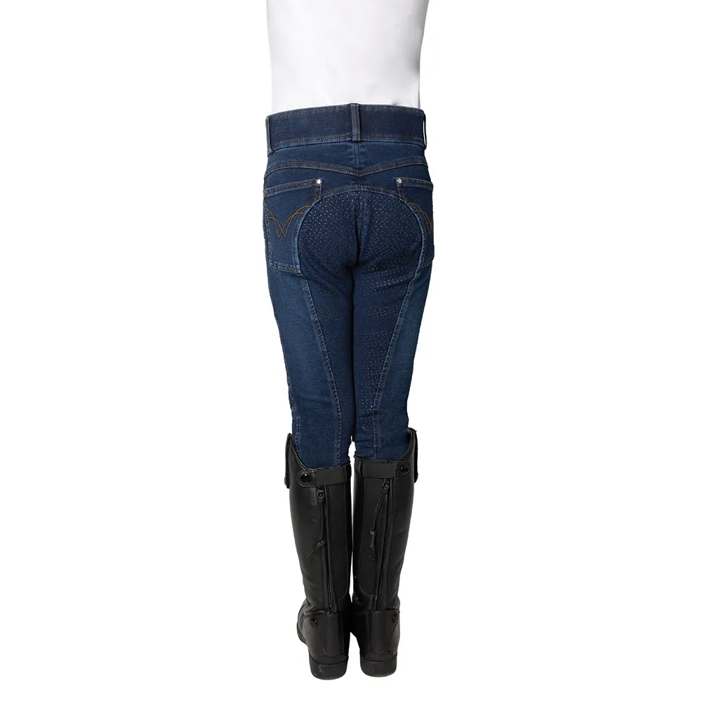 Hy Equestrian Denim Breeches -Elevate Style Mizs