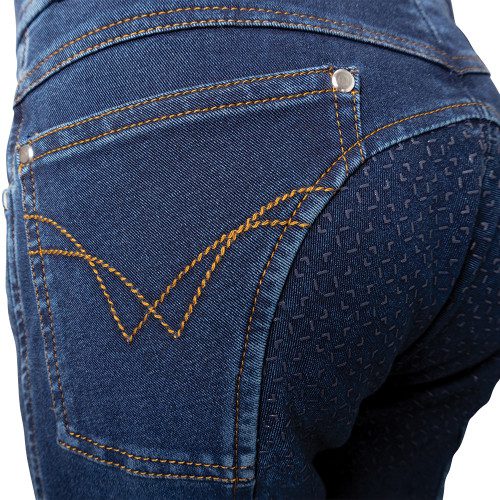 Hy Equestrian Denim Breeches -Elevate Style Mizs