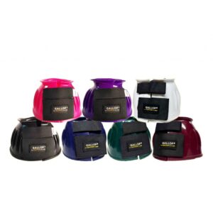 Gallop Over Reach Boots -Double Taped PVC Ribbed