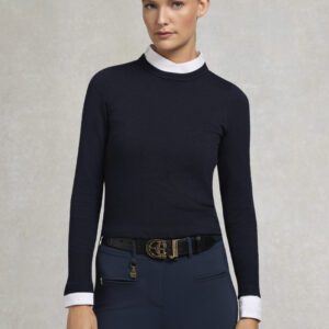 Holland Cooper Stirrup Heritage Belt -Ink Navy
