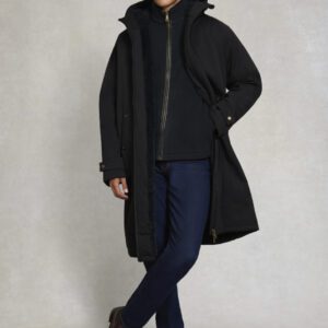 Holland Cooper Men's Waterproof Coat -Black