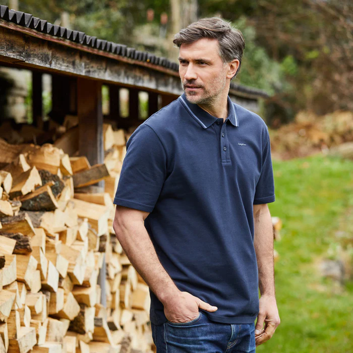 Ridgeline Kilworth Polo Shirt Navy -Men's