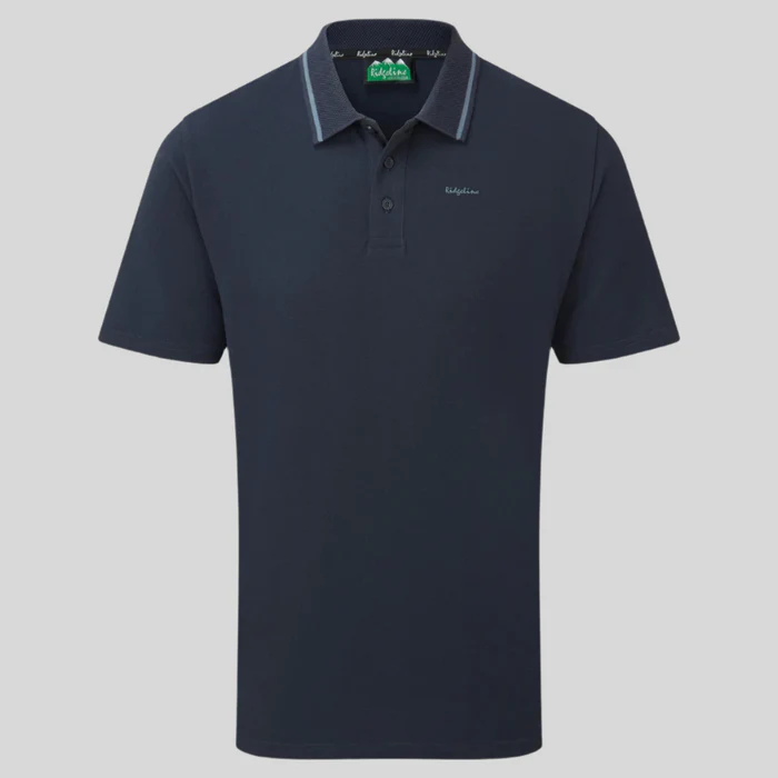 Ridgeline Kilworth Polo Shirt Navy -Men's - Image 5