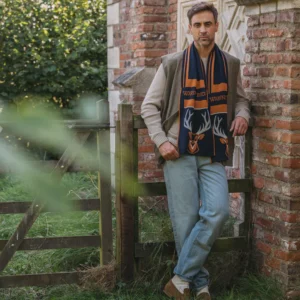 Waring Brooke Stag Scarf