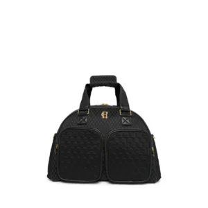 Holland Cooper Chiltern Kit Bag -Black Monogram