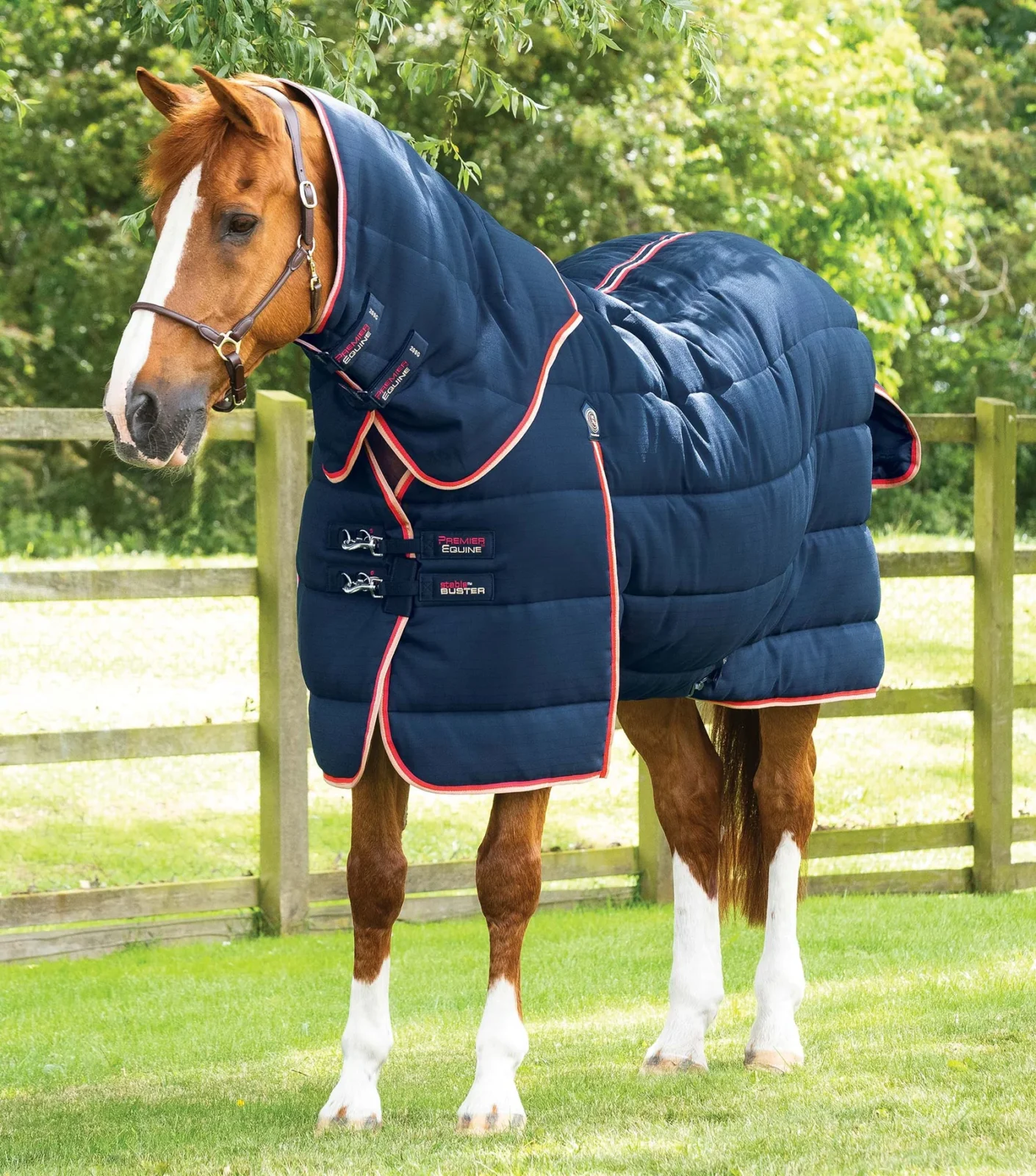 Premier Equine 200g Stable Rug with Neck Cover -Buster
