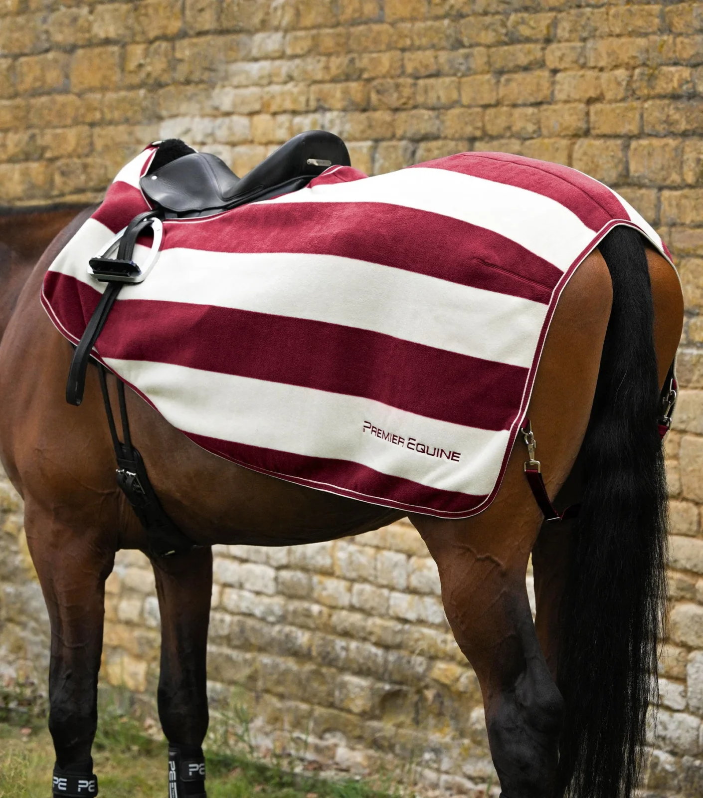 Premier Equine Fleece Exercise Rug -Vellus - Image 3
