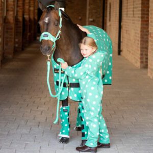 Dotty Fleece Onesie -Junior by Supreme Products 