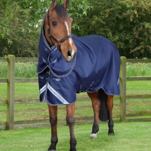Premier Equine 200g Stratus 600D Turnout Rug with Neck Cover 