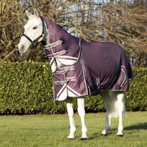 DefenceX Shield 300g Turnout Rug with Detachable Neck