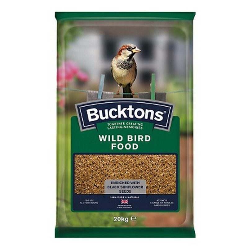 Bucktons Wild Bird Seed Mix 20kg Click & Collect