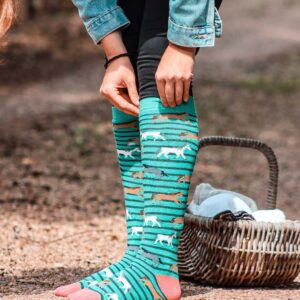 Funky Welly Socks Ladies by Bartleby 