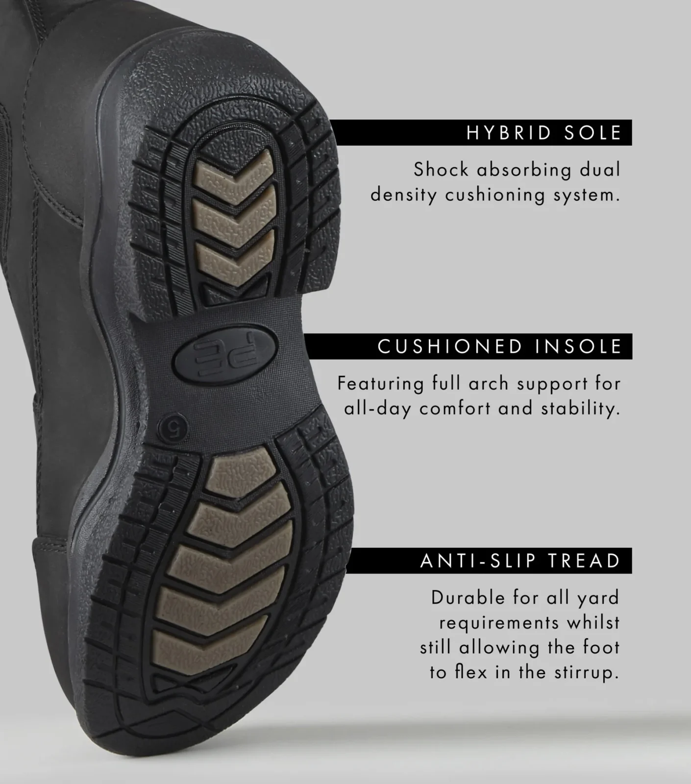 Premier Equine Vinci Waterproof Boots -Black - Image 5