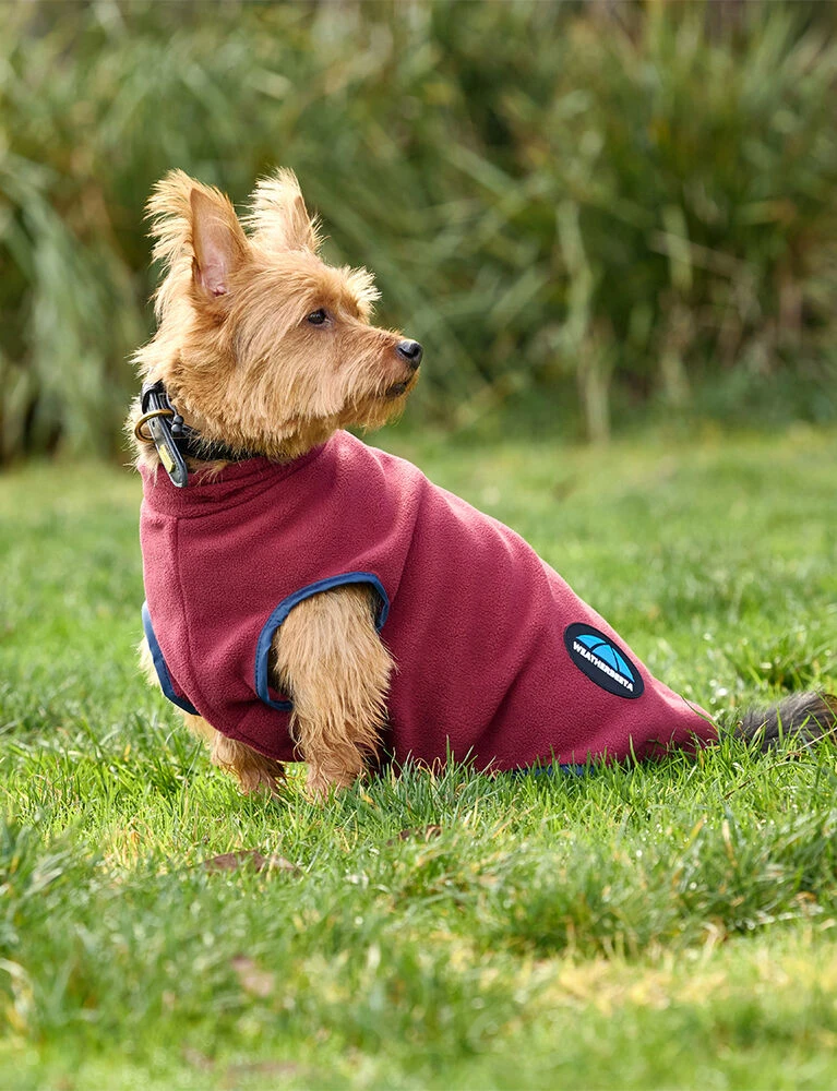 Weatherbeeta Fleece Dog Coat ComFiTec Zip - Image 5