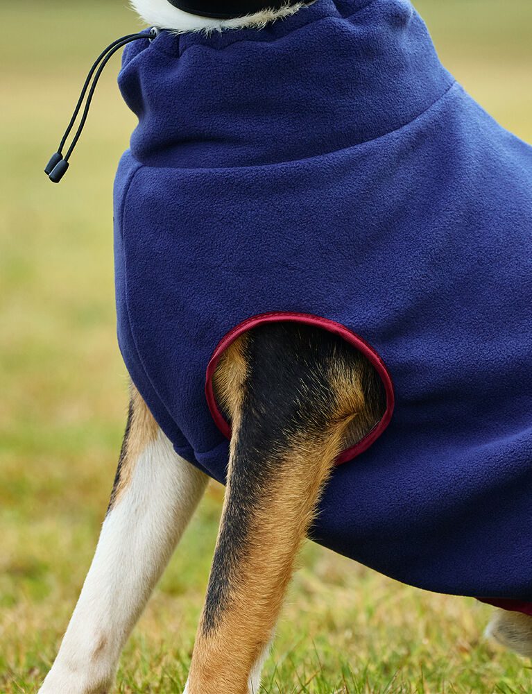 Weatherbeeta Fleece Dog Coat ComFiTec Zip - Image 6