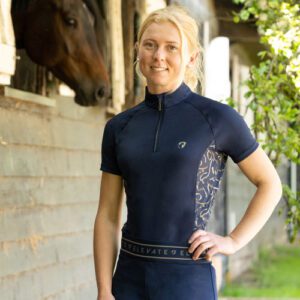 Elevate Heritage Short Sleeve Base Layer by Hy Equestrian