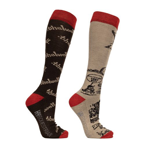 Thelwell Collection Comic Chaos Socks by Hy Equestrian